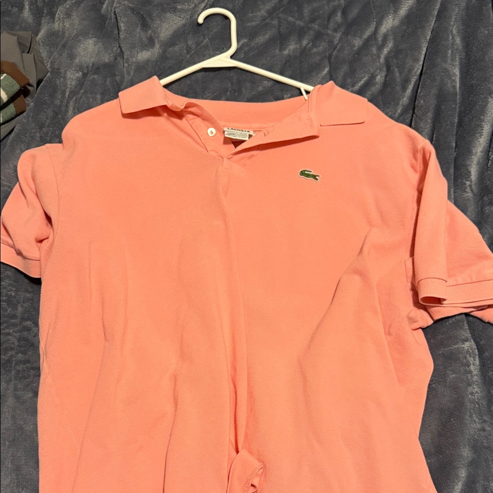 Lacoste Men's Coral Polo Shirt